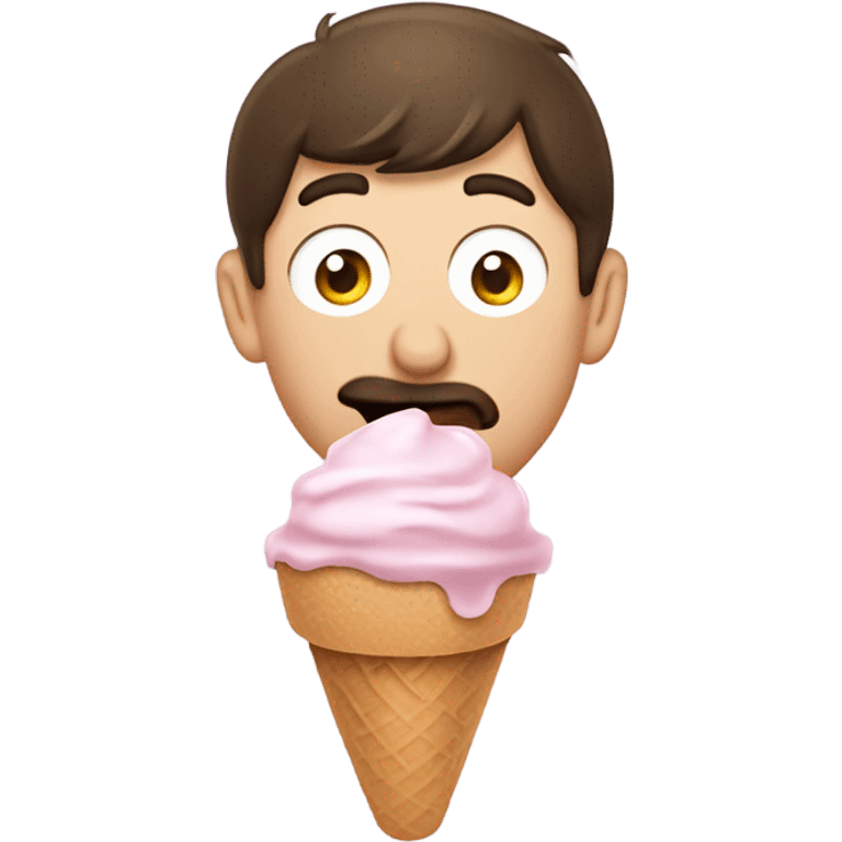 Randy marsh eating ice cream emoji