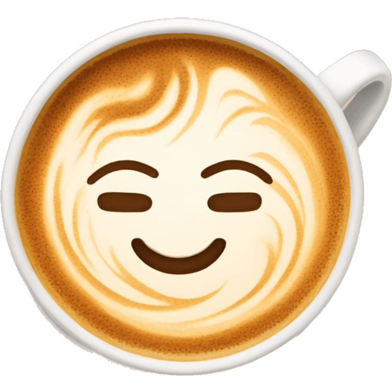 Coffee latte  emoji