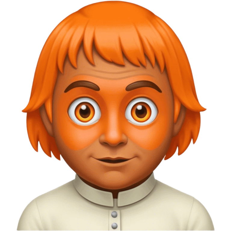 An Oompa Loompa  emoji