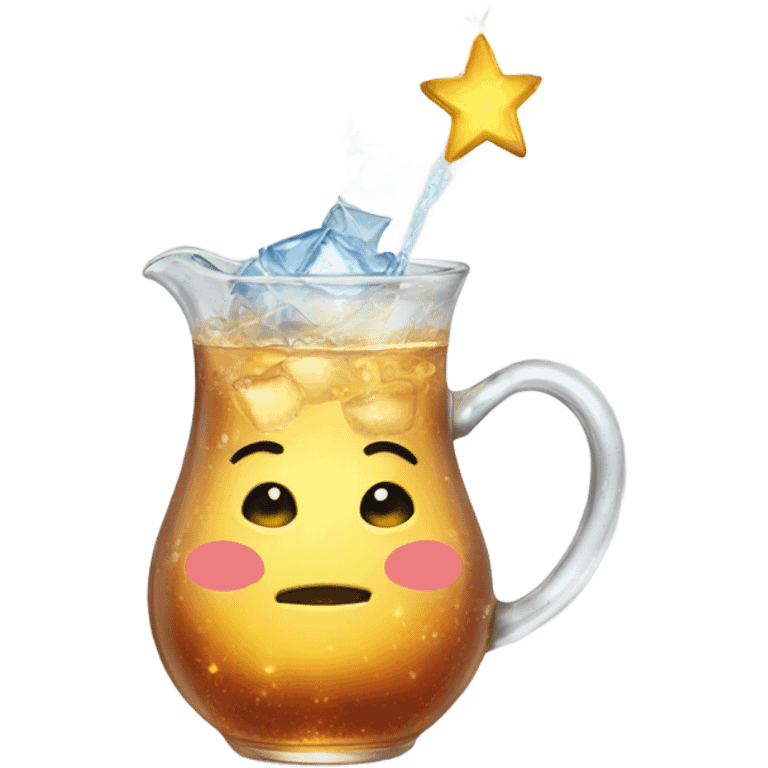 magic sparkling tea  emoji