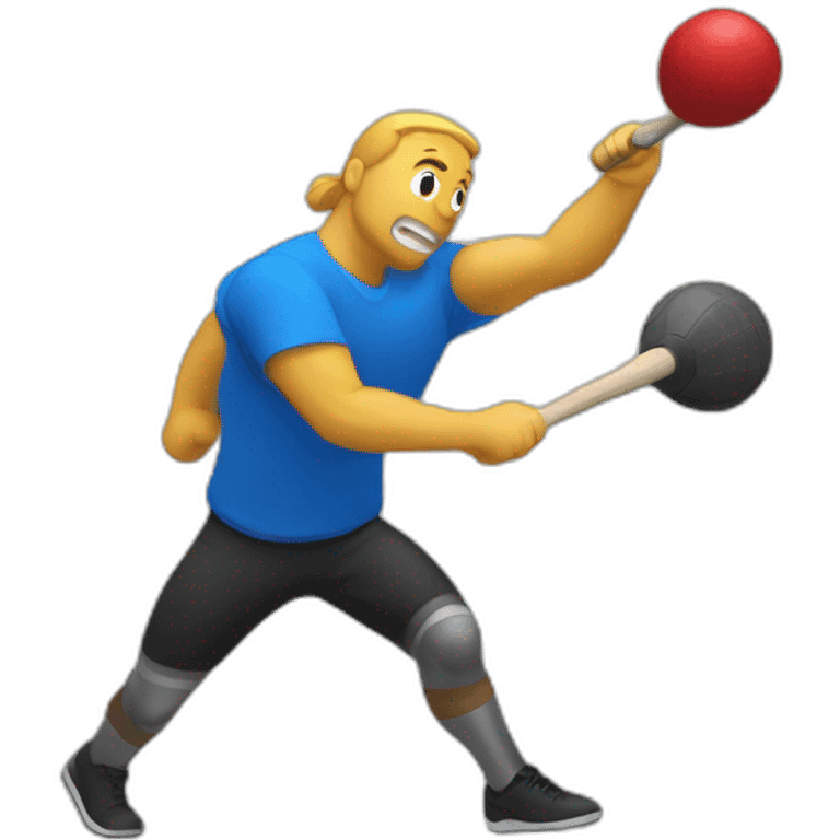 hammer throw emoji