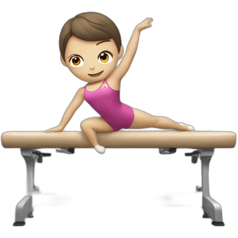 Gymnast who is doing pommel horse emoji