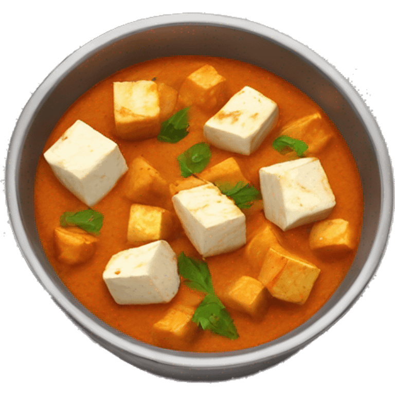 Paneer curry emoji