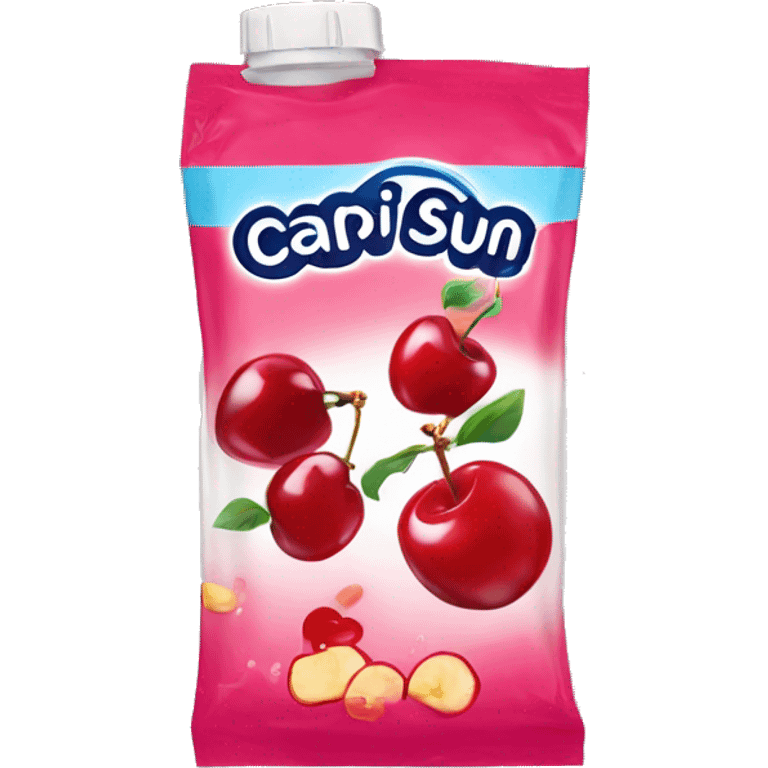 Capri Sun Cherry Flavour emoji