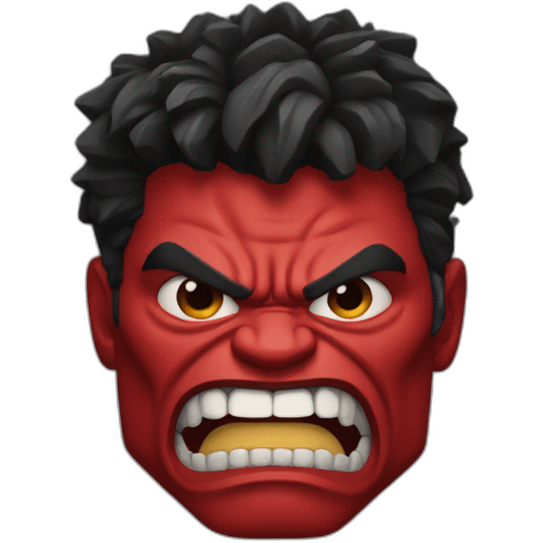 Red Hulk emoji