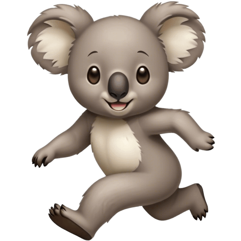 running koala emoji