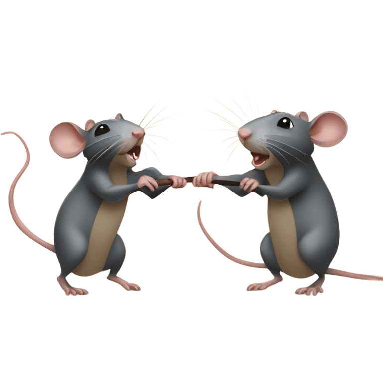 Two rats pull a sign with the inscription "ALINGHT" in different directions Two rats pull a sign with the inscription "ALINGHT" in different directions emoji