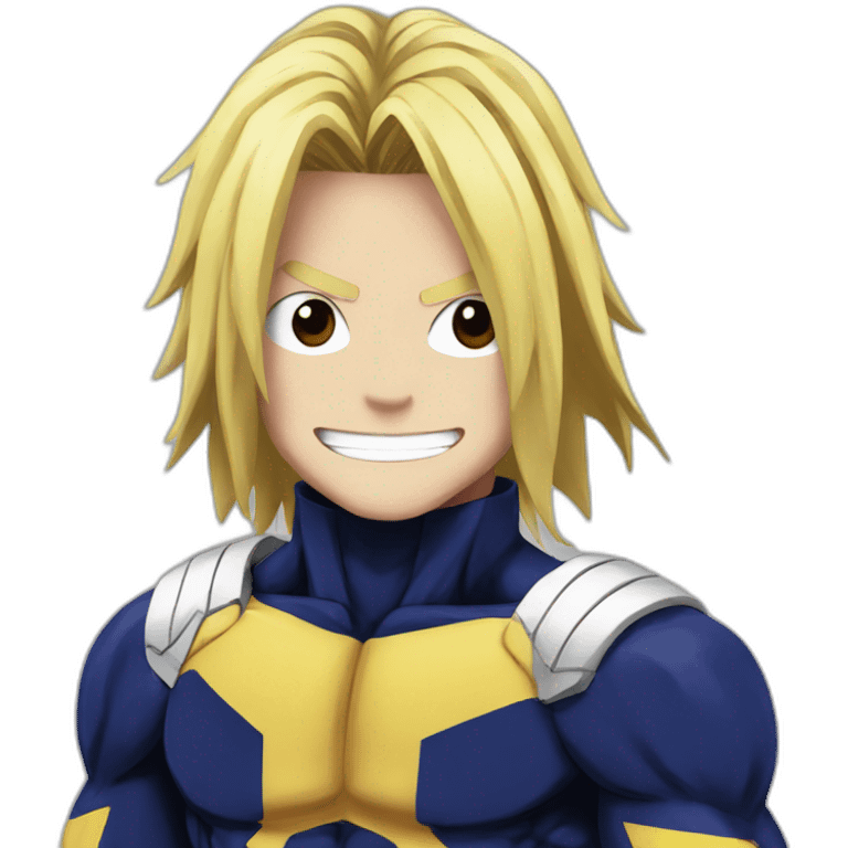 My hero academia all might emoji