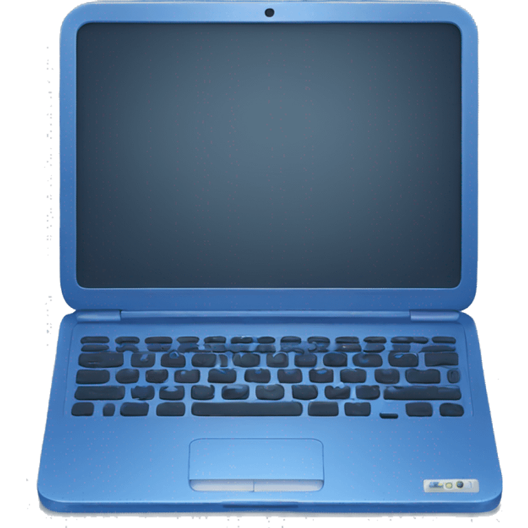 Laptop blue  emoji