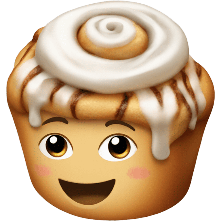 Cinnamon roll emoji