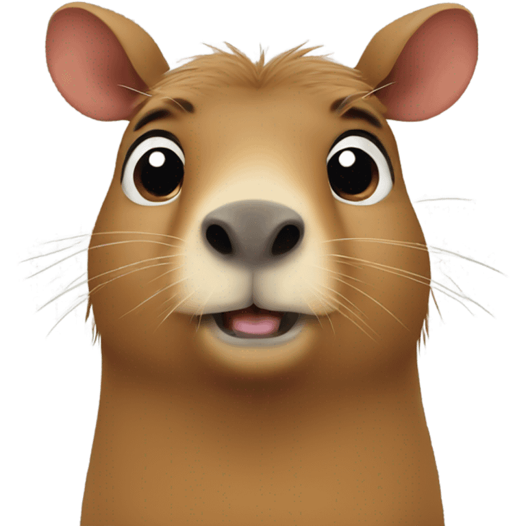 Capybara emoji