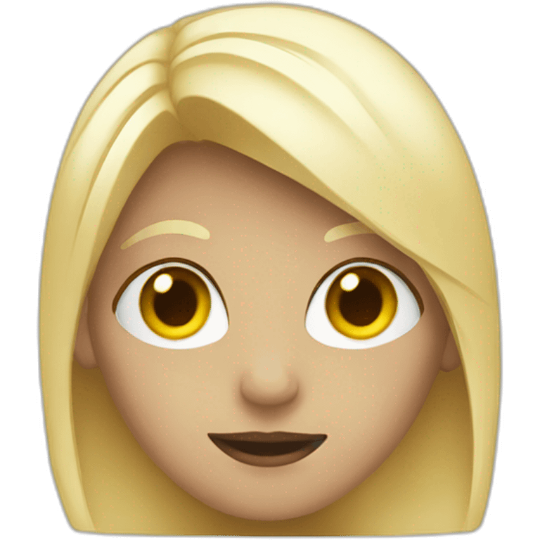 Bleached emoji