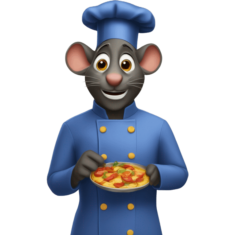 Ratatouille cuisinier  emoji