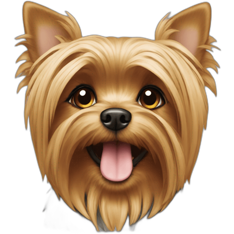 Yorkshire terrier female emoji