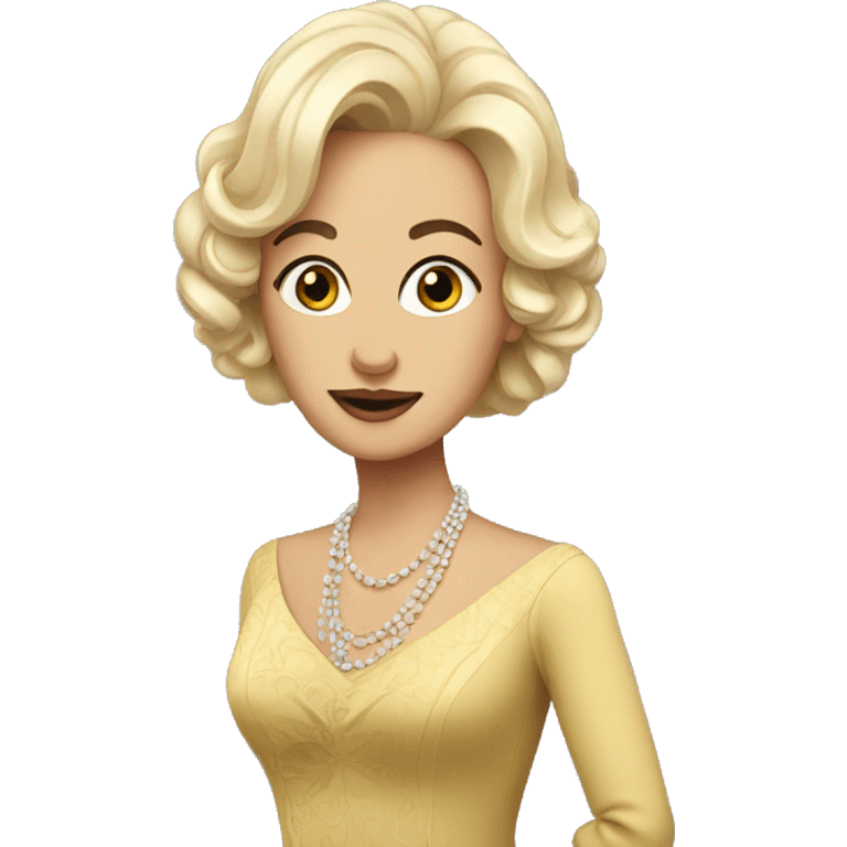 Fancy lady emoji