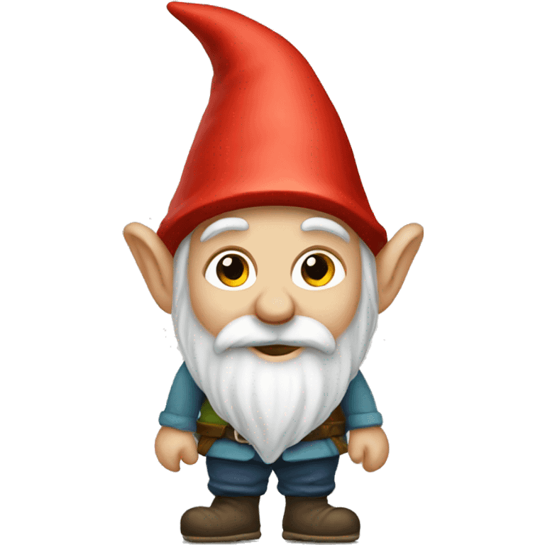 Skinny gnome emoji