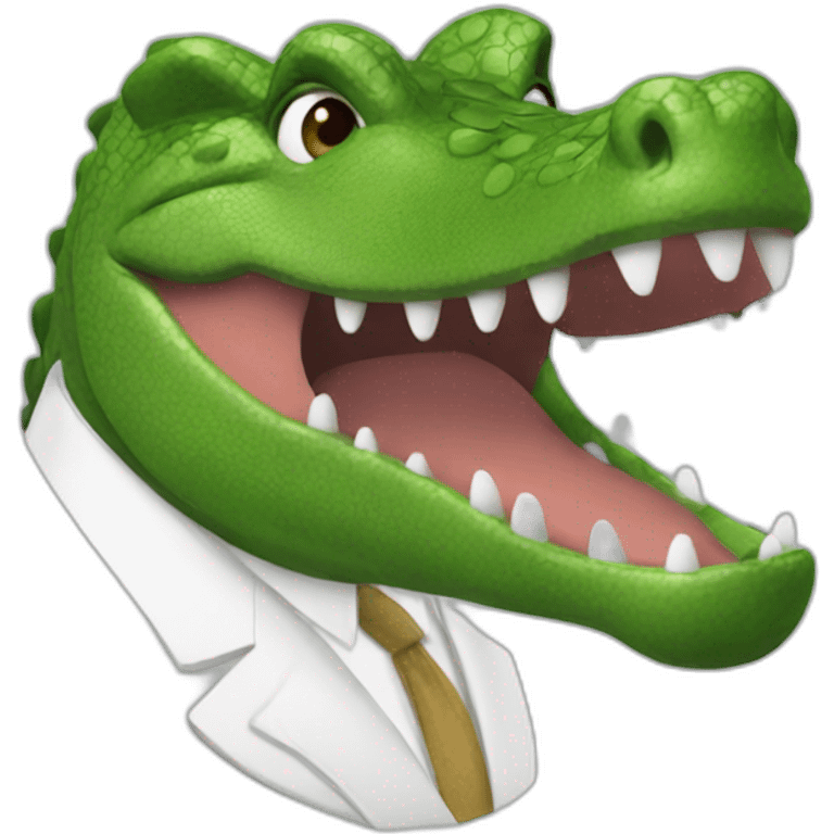 steve harvey crocodile emoji