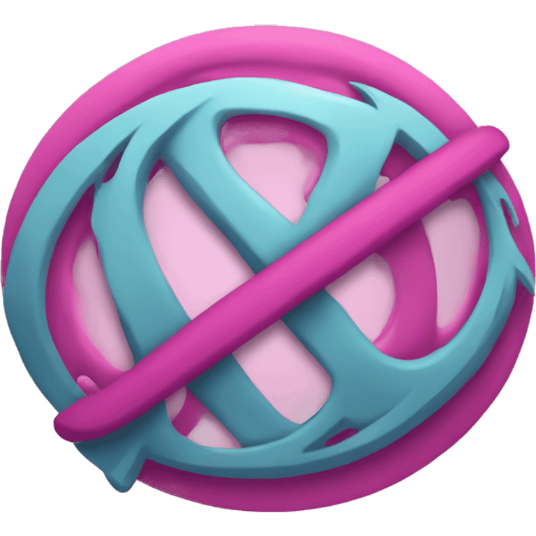 logo of dribbble emoji