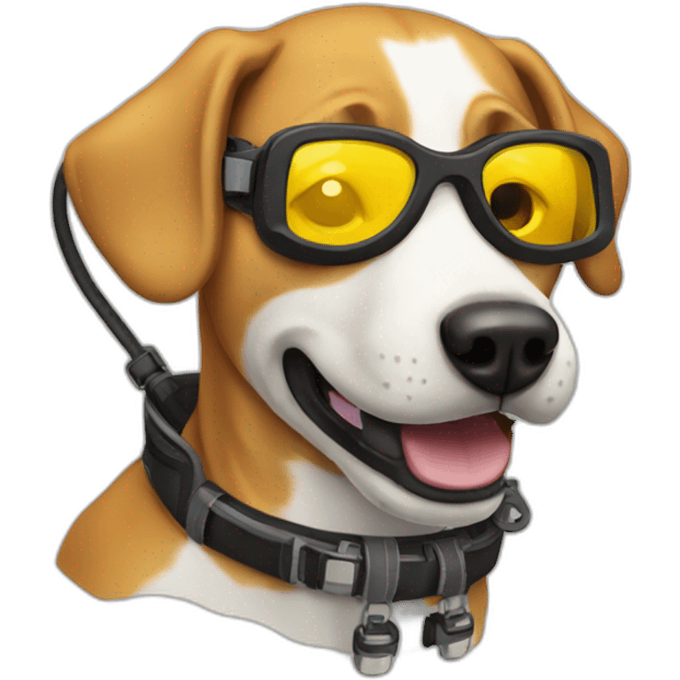 scuba dog emoji