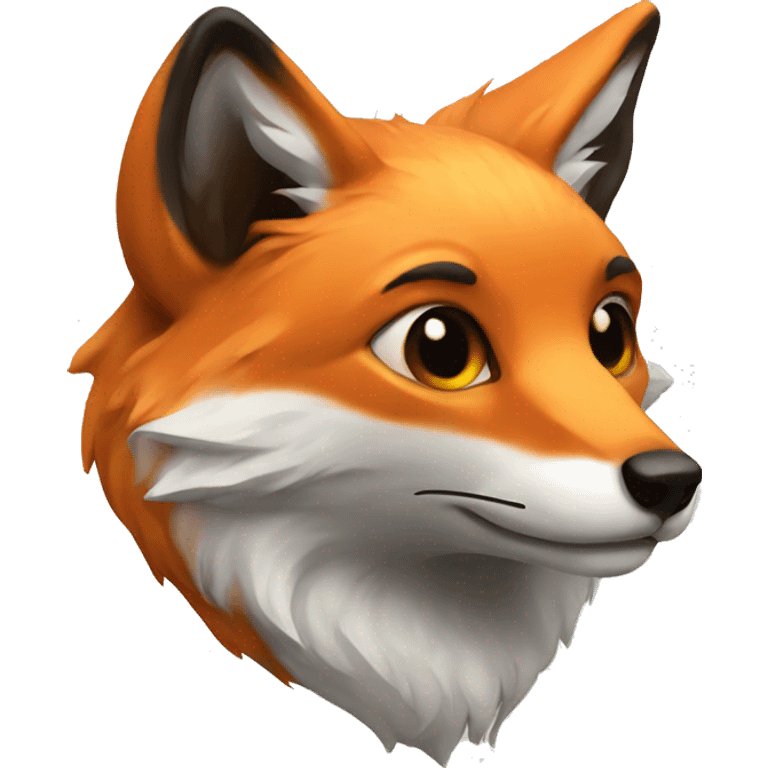 colored fox emoji