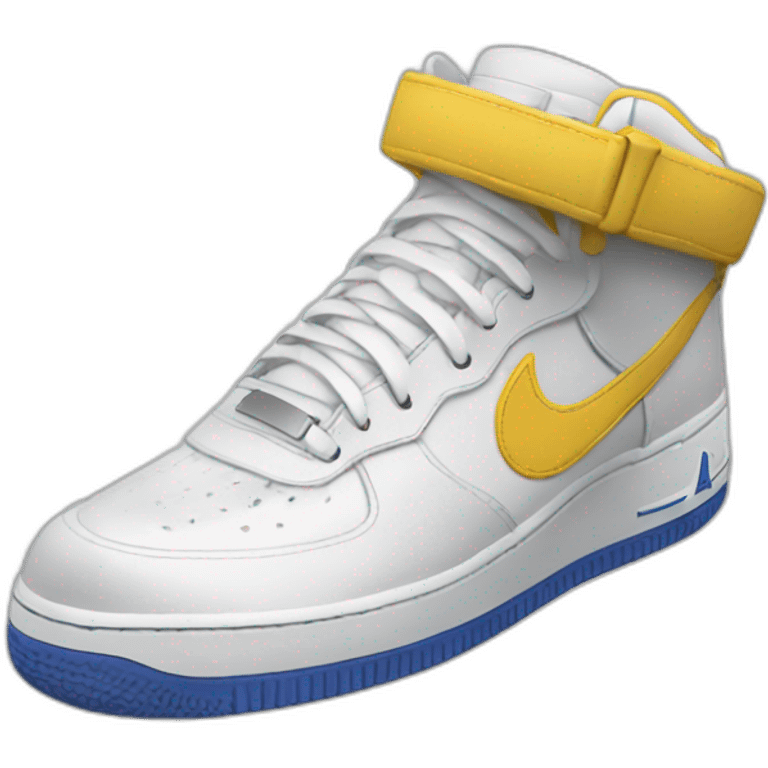 Chaussure air force emoji