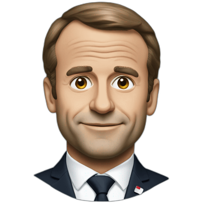 president macron emoji