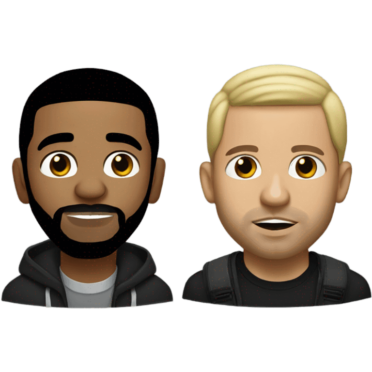 Drake and Kendrick  emoji