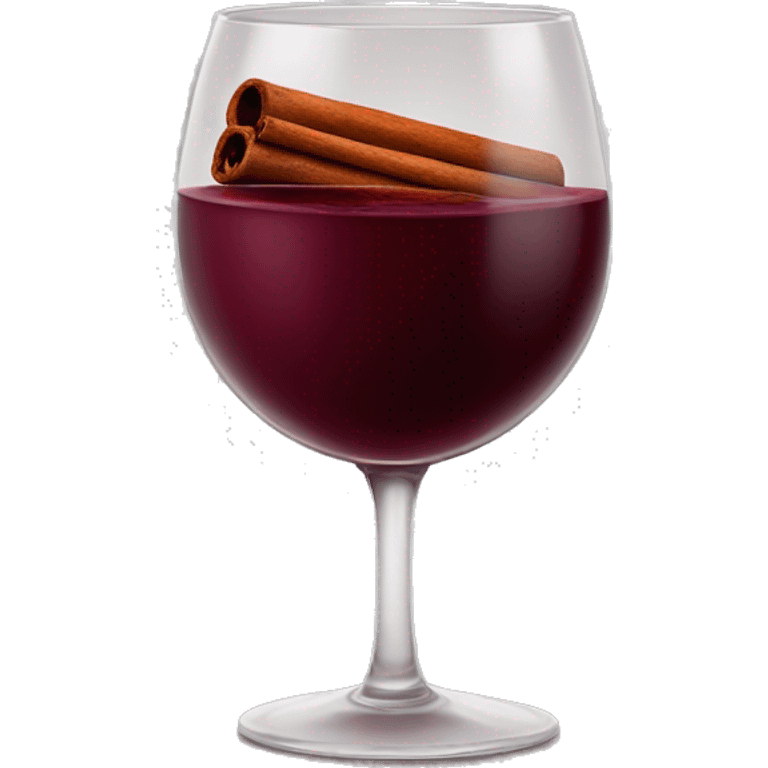 hot red wine with cinnamon emoji