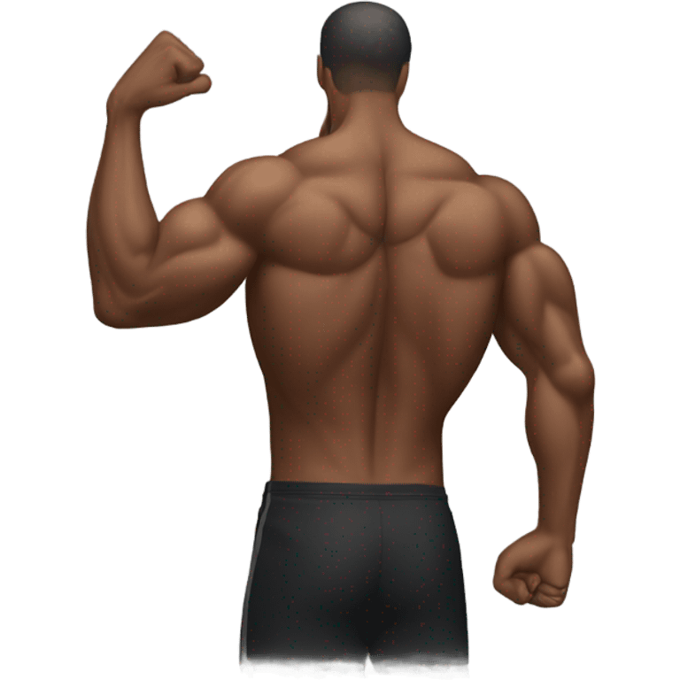 Triceps black emoji