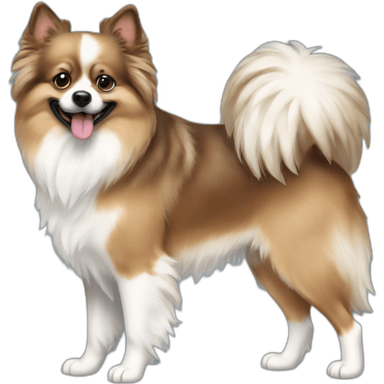 merle pomeraniat full-height emoji