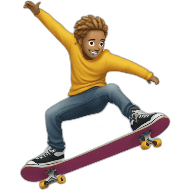 Kickflip emoji