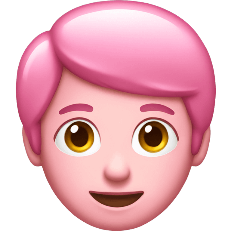 Pink messenger icon emoji