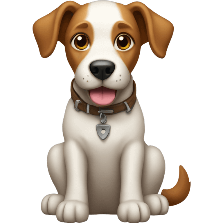 Dog as craftsman emoji