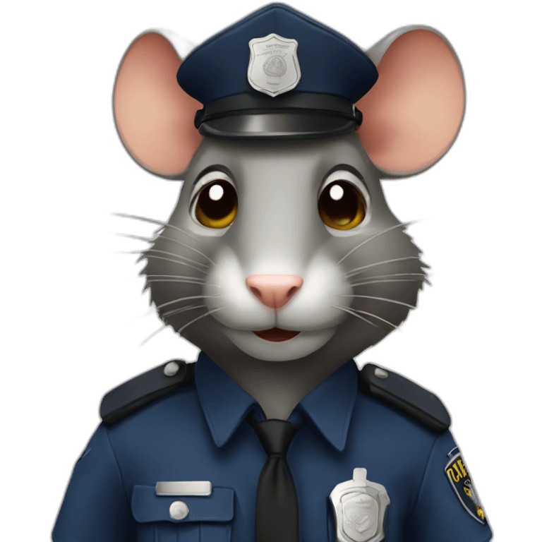 police rat emoji