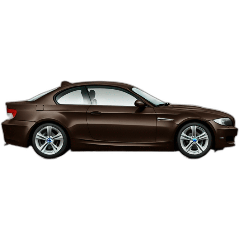 Bmw e87 dark brown emoji