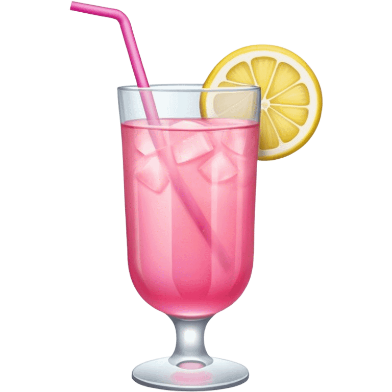 Pink lemonade  emoji