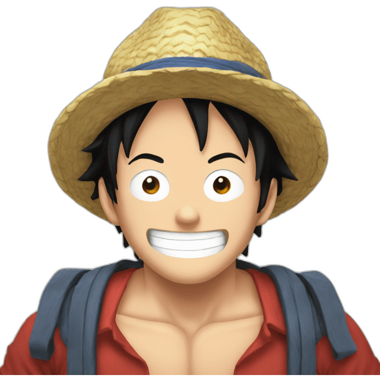 Luffy emoji