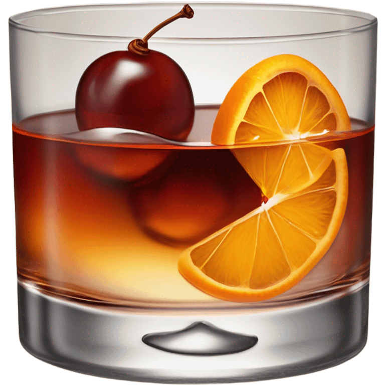 Old fashioned cocktail  emoji