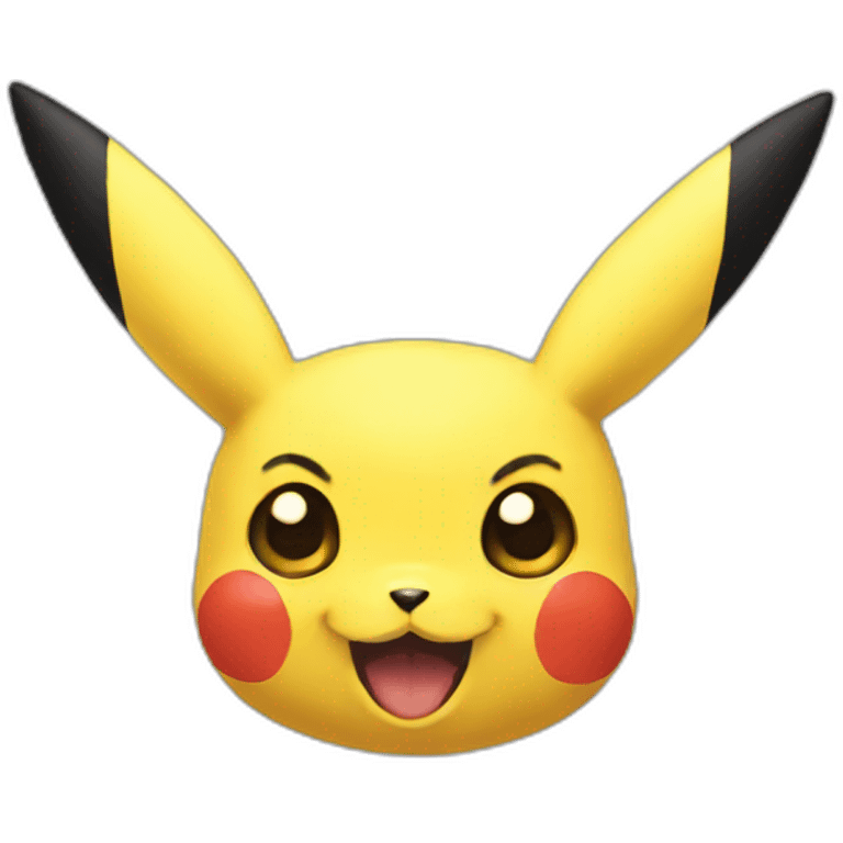 Pikachu head emoji