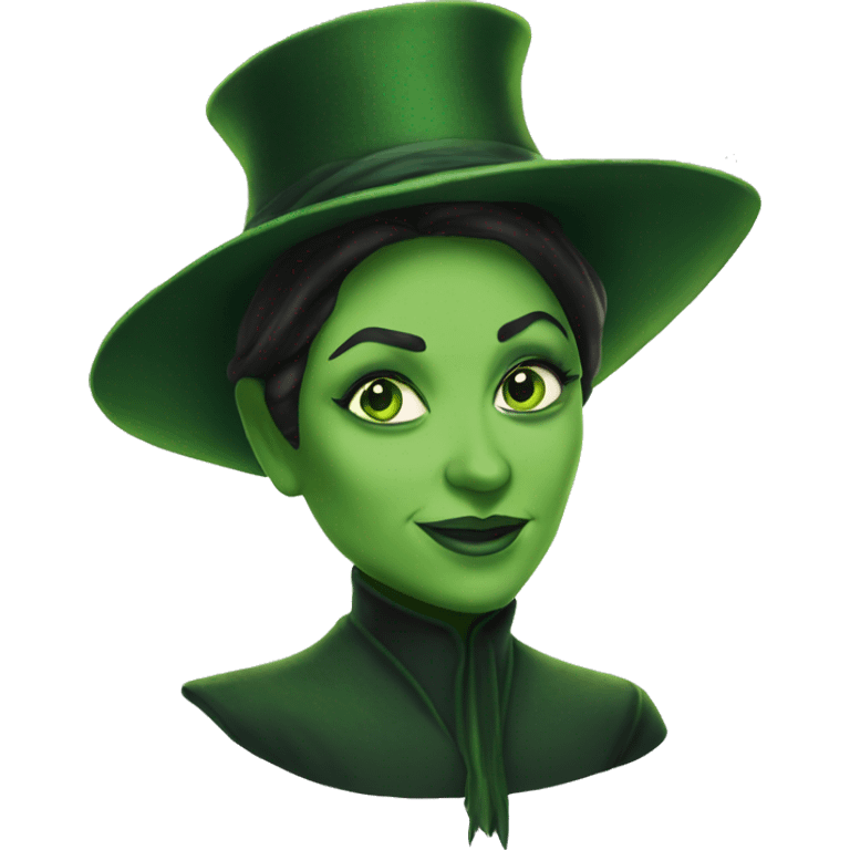 Elphaba from wicked  emoji