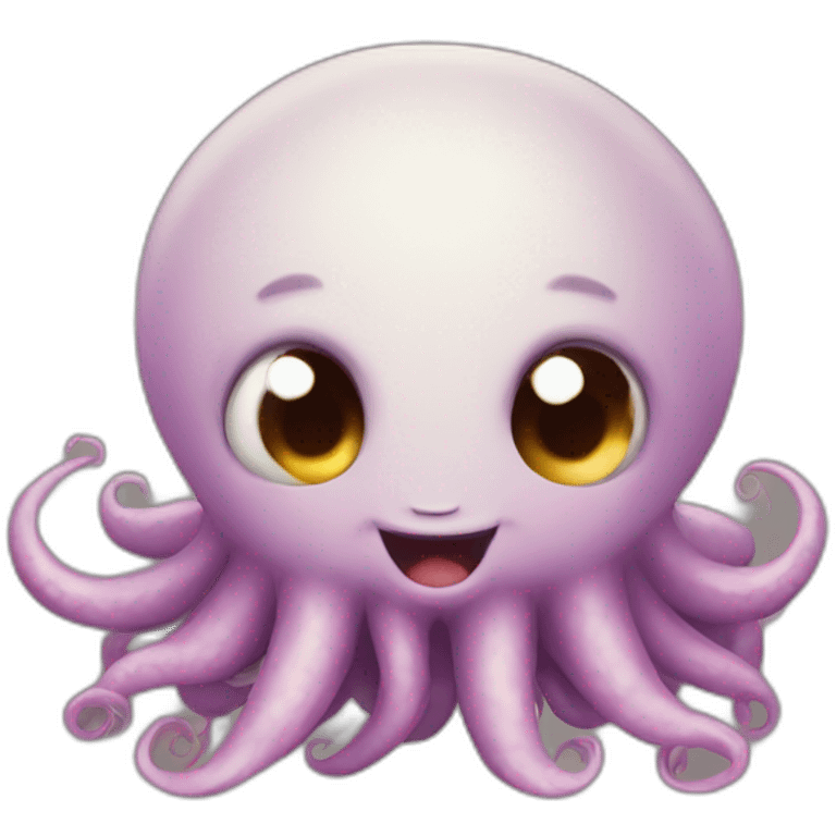 cute kraken cute face HYPE emoji