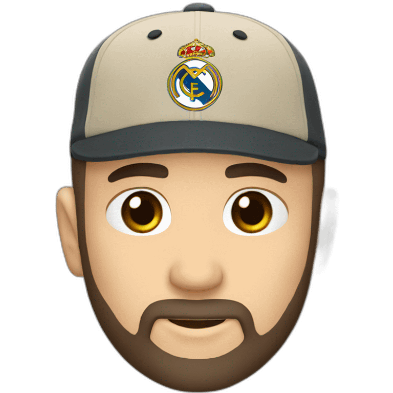 Karim Benzema with a kippa emoji