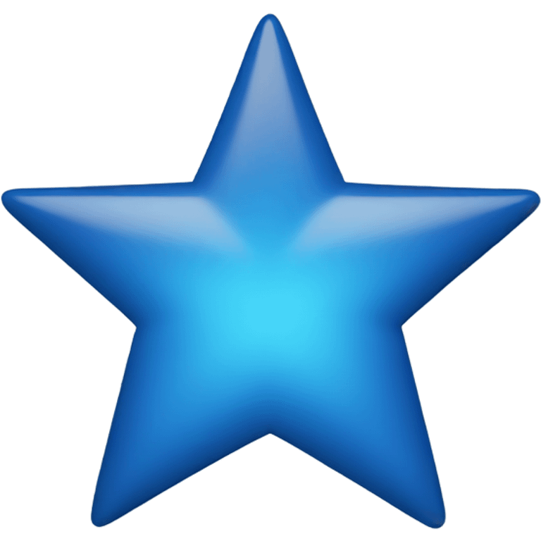 Blue star heart  emoji