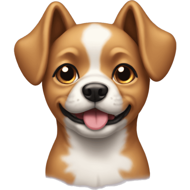 dog with bow on ear emoji