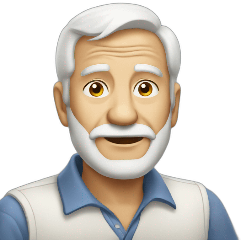 old white dad funny emoji