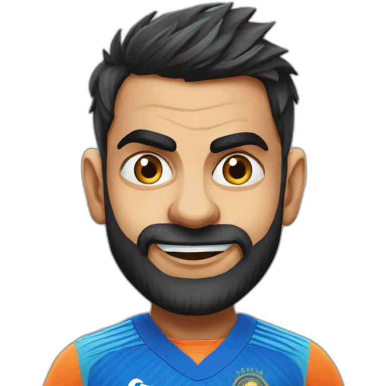 virat kohli world cup emoji