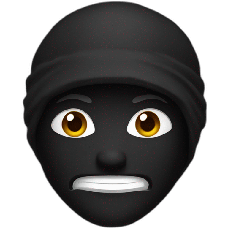 black ninja emoji