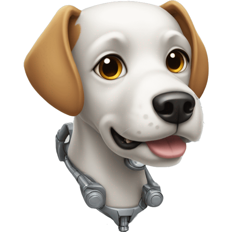 dog robot emoji