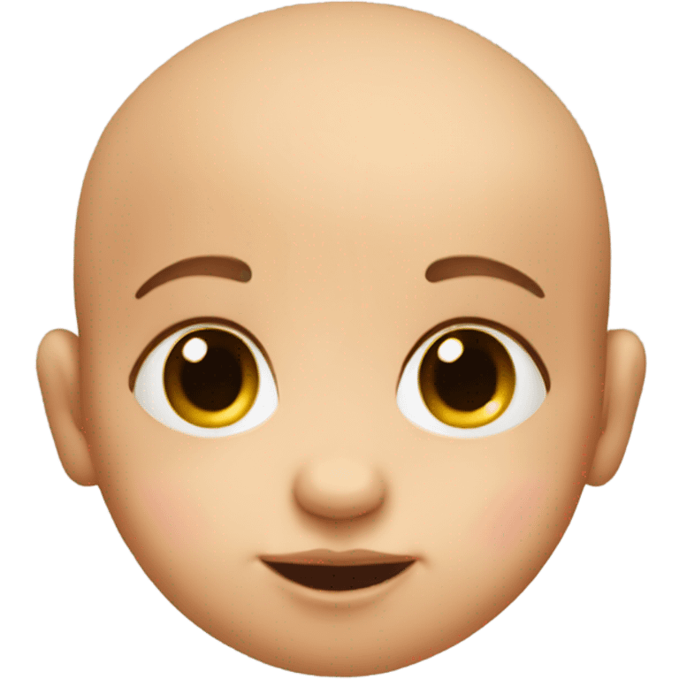 weird looking newborn baby  emoji