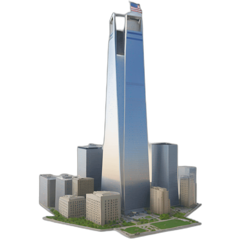 Israeli world trade center emoji